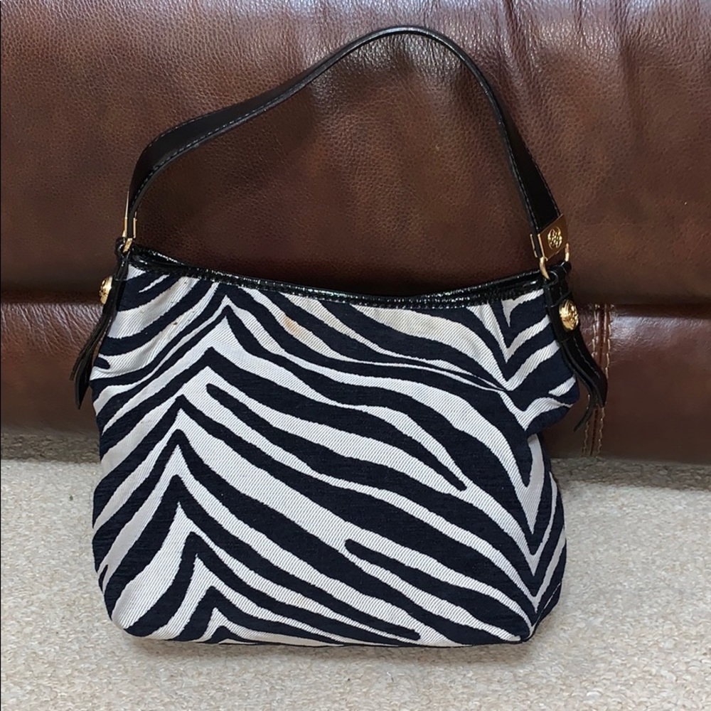 ANTONIO MELANI ZEBRA HANDBAG
